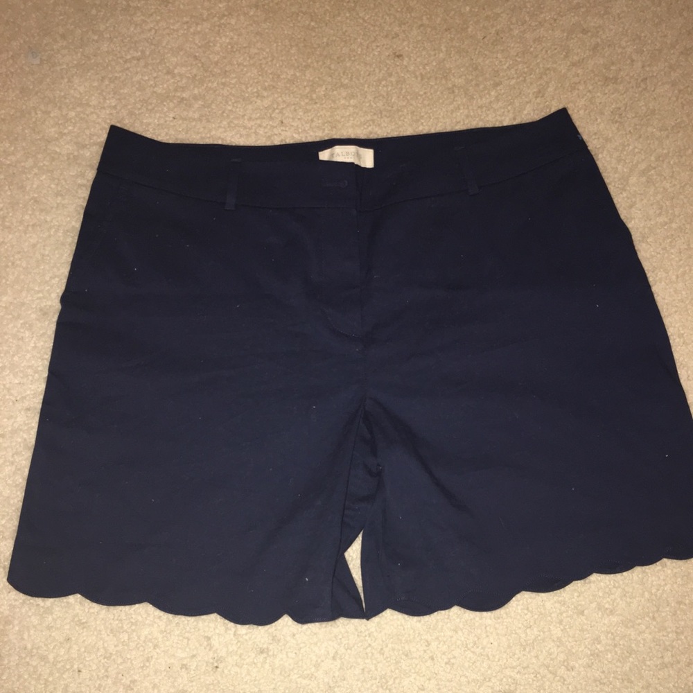 Talbots Scalloped Shorts